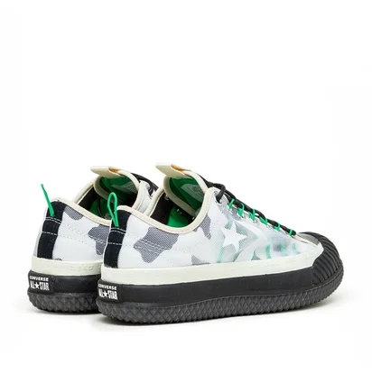 Converse x Brain Dead Bosey Boot Ox (Creme / Schwarz / Grün)