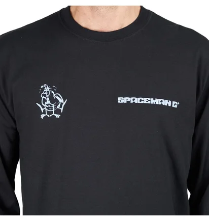 Gasius Spaceman G Crewneck (Schwarz)