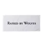 Raised by Wolves Sports Towel (Schwarz / Weiß)
