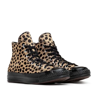 Converse Chuck 70 / Taylor HI Pony Hair (Braun / Schwarz)