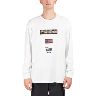 Napapijri x Patta Longsleeve Tee (Weiß)