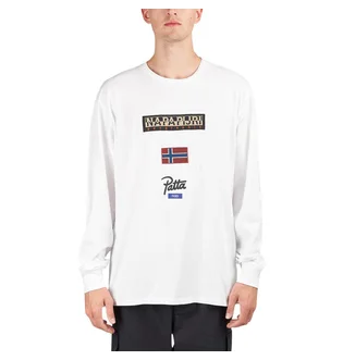 Napapijri x Patta Longsleeve Tee (Weiß)