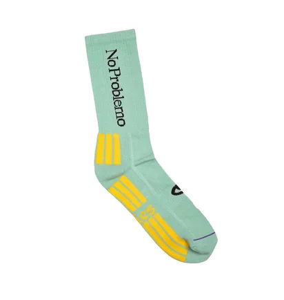 Aries No Problemo Socks (Türkis / Gelb)