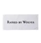 Raised by Wolves Sports Towel (Schwarz / Weiß)