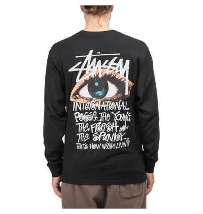 Stüssy Ocular Longsleeve (Schwarz)