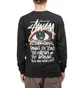 Stüssy Ocular Longsleeve (Schwarz)