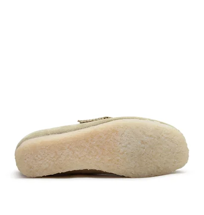 Clarks Wmns Wallabee Suede (Beige)