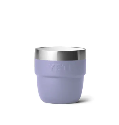 Yeti Rambler 4oz Stackable Cups (Flieder / Silber)