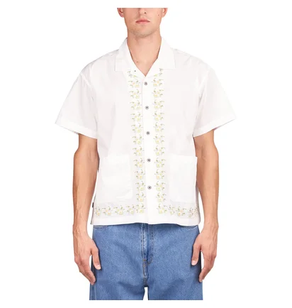 Obey Tres Woven Hemd (Weiß)