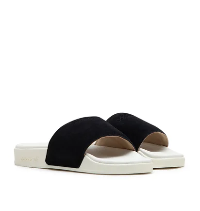 adidas Adilette (Schwarz / Weiß)