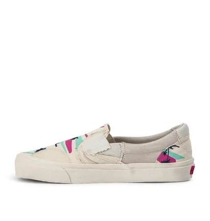 Vans Classic Slip-On Bricolage LX ''Embroidered Palm'' (Beige)