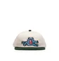 Obey Trip VI Panel Snapback Cap (Weiß / Grün)