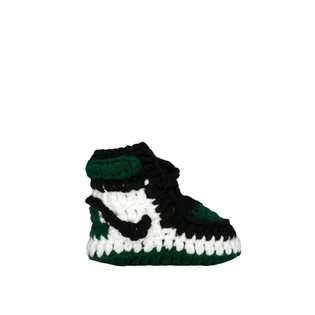 Baby Sneakers AJ1 Pine Green (Grün / Schwarz / Weiß)