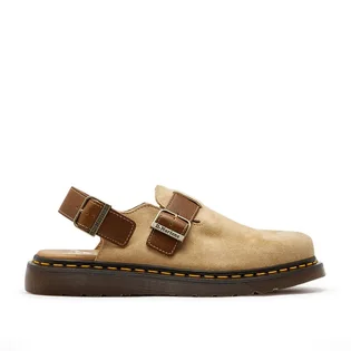 Dr. Martens Jorge Made in England Suede Mules (Braun / Gum)