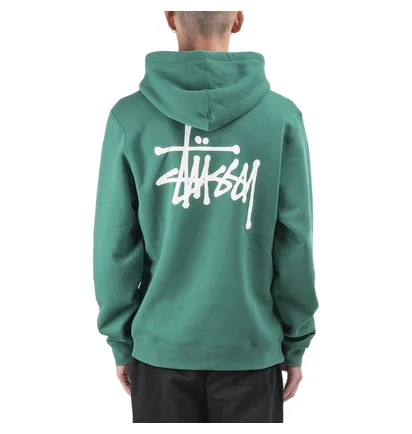 Stüssy Basic Hoodie (Grün)