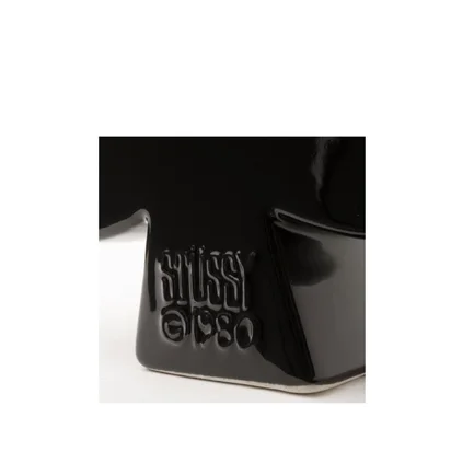 Stüssy Ceramic Club Vase (Schwarz)