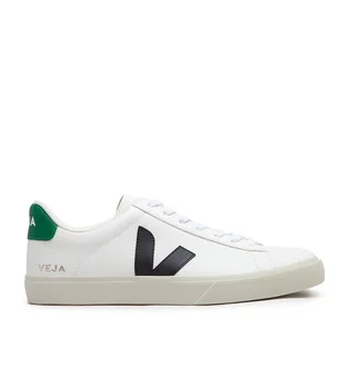 Veja Campo Chromefree Leather (Weiß / Schwarz / Grün)