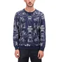 Lee 101 Sweatshirt (Navy / Weiß)