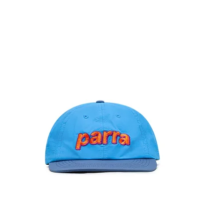 by Parra Lowercase 6 Panel Hat (Blau / Orange)