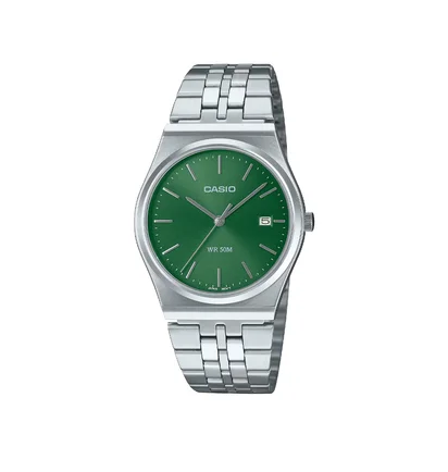 Casio MTP-B145D-3AVEF (Silber / Grün)