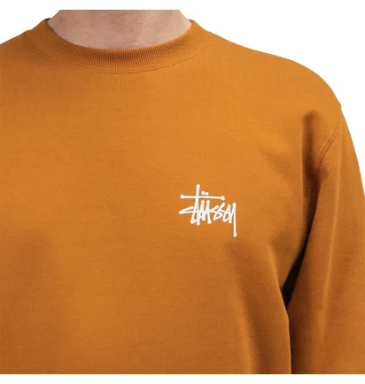 Stüssy Basic Crewneck (Braun)