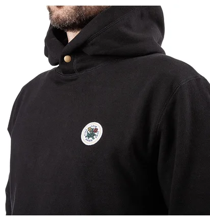 Aimé Leon Dore Snap Mock Hoodie (Schwarz)