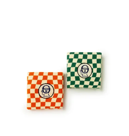 Brain Dead x Sergio Tacchini Wristbands (Orange)