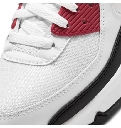 Nike Air Max 90 (Weiß / Schwarz / Bordeaux)