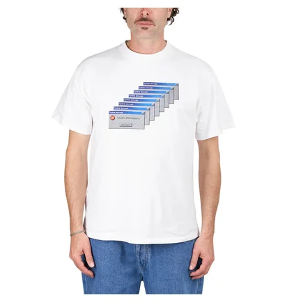 No Problemo Critical Error SS Tee (Weiss)