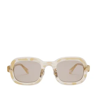 Brain Dead Newman Sunglasses (Beige / Braun)
