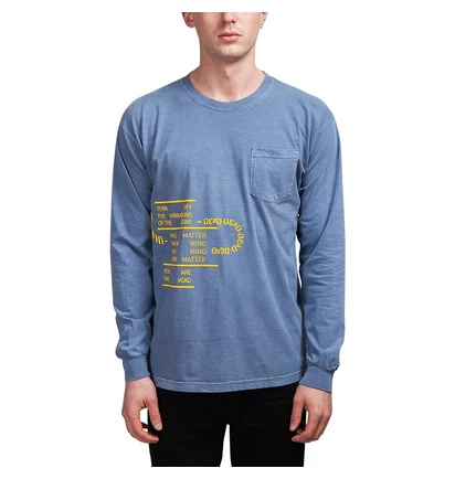 Brain Dead Ghost Longsleeve (Blau)