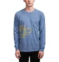 Brain Dead Ghost Longsleeve (Blau)