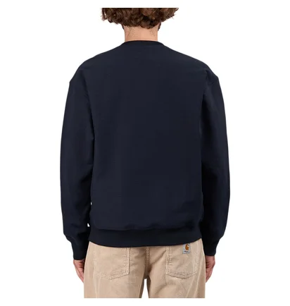 Carhartt WIP American Script Sweatshirt (Navy)