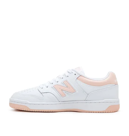 New Balance BB480LPH (Weiß / Rosa)