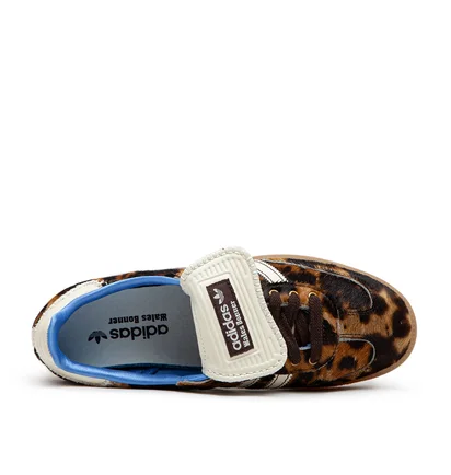 adidas x Wales Bonner Pony Leo Samba (Dunkelbraun / Weiß)