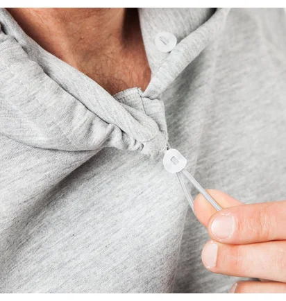 Norse Projects Ketel Sport Hoodie (Hellgrau)