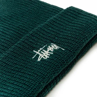 Stüssy Basic Cuff Beanie (Grün)