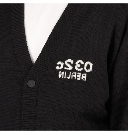 032c Selfie Cardigan (Schwarz)