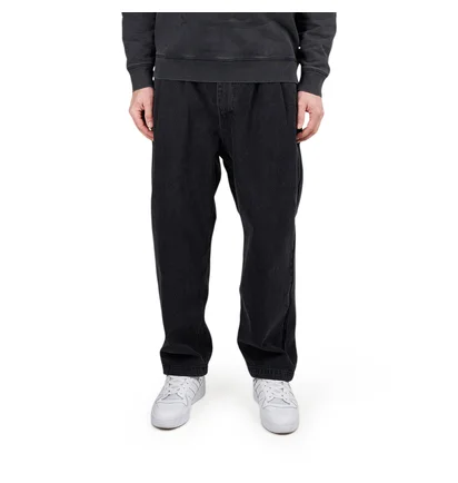 Obey Fubar Pleated Denim (Schwarz)