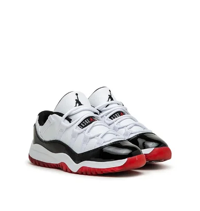 Air Jordan 11 Retro Low PS (Weiß / Schwarz / Rot)