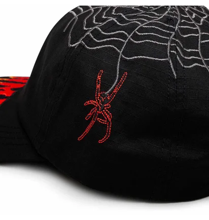 Dime Spider Low Pro Cap (Schwarz)