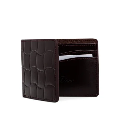 Dime Classic Quilted Wallet (Weinrot)