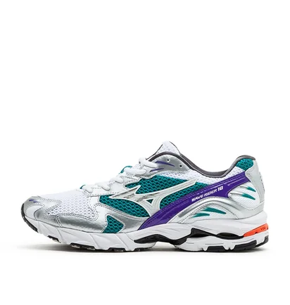 Mizuno Wave Rider 10 (Weiß / Grün)