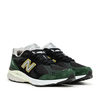 New Balance M990 v3 'Made in USA' (Schwarz / Grün)