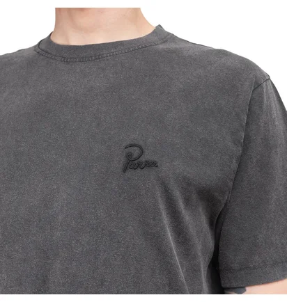 Parra Washed Out Logo T-Shirt (Anthrazit)