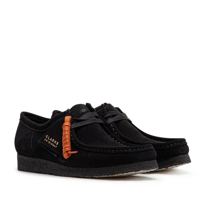 Clarks Wallabee Suede (Schwarz)