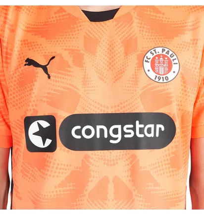 Puma x St. Pauli Goalkeeper Jersey (Orange / Schwarz)