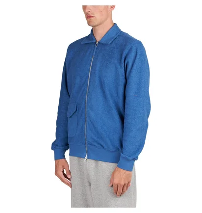 Pop Trading Company Fullzip Sweat (Blau)
