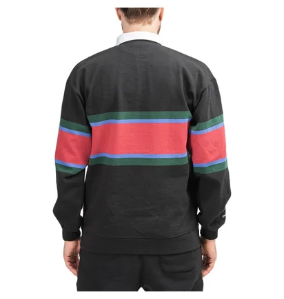 Raised by Wolves Barbarian Rugby Sweater (Schwarz)