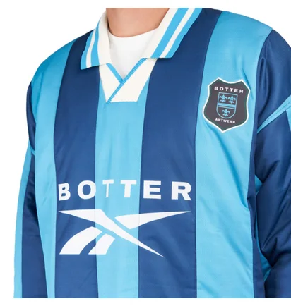 Reebok x BOTTER Padded LS Polo (Blau)